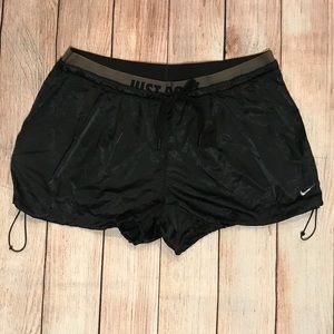 Nike Drawstring Bubble Shorts with Pockets